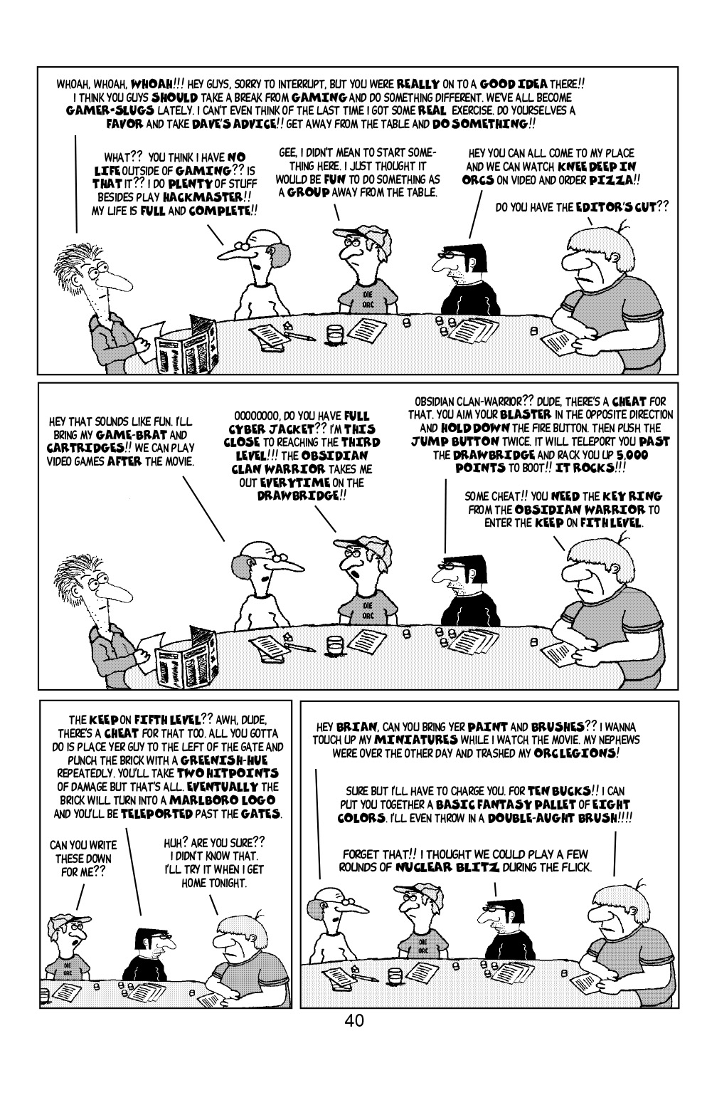 Read online Knights of the Dinner Table comic -  Issue #22 - 42