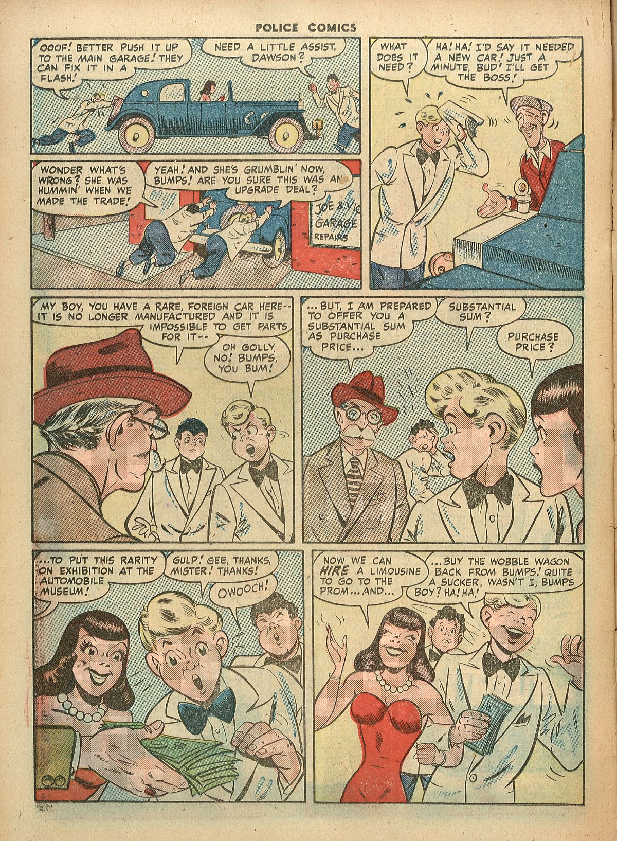 Read online Police Comics comic -  Issue #79 - 32