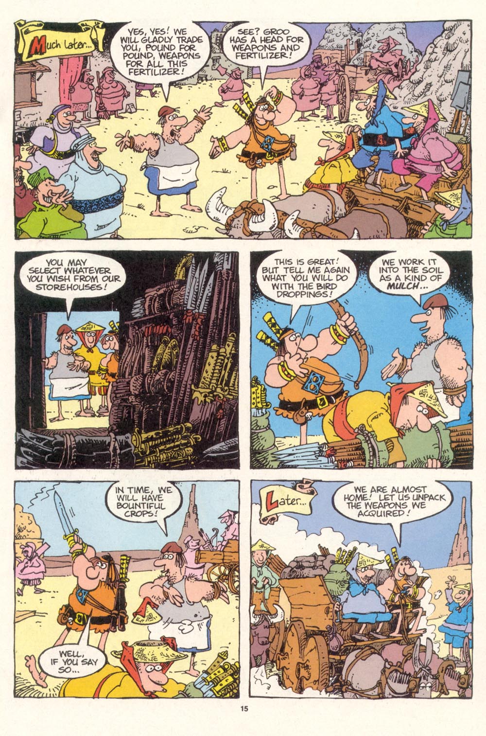Read online Sergio Aragonés Groo the Wanderer comic -  Issue #115 - 17