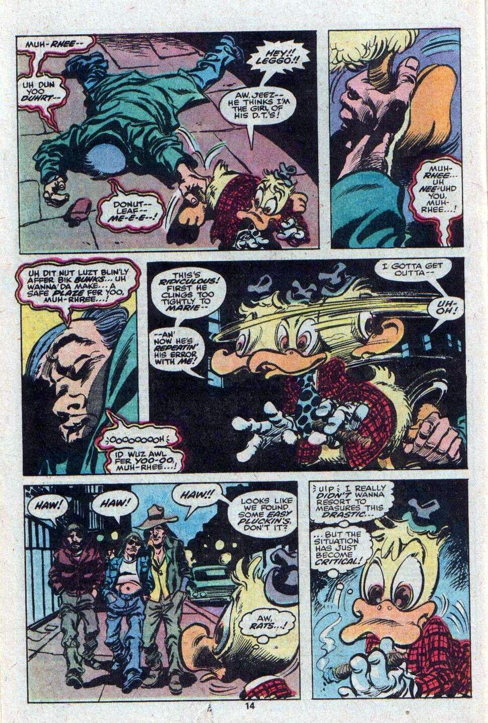 Howard the Duck (1976) Issue #24 #25 - English 9