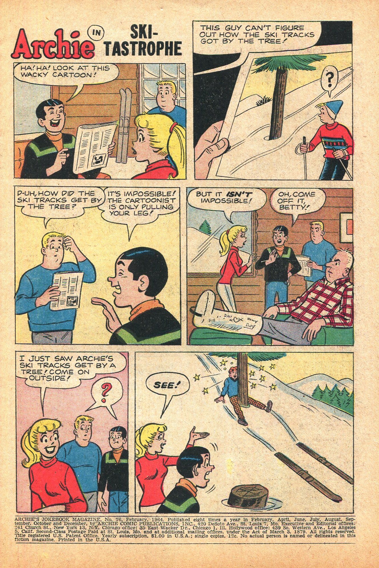 Read online Archie's Joke Book Magazine comic -  Issue #76 - 3