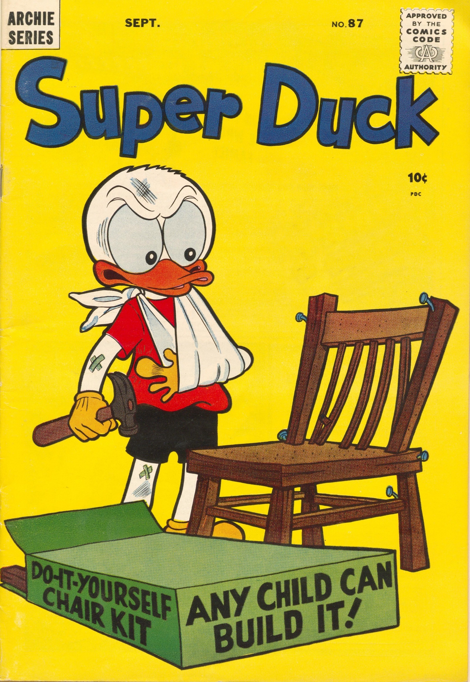 Read online Super Duck Comics comic -  Issue #87 - 1