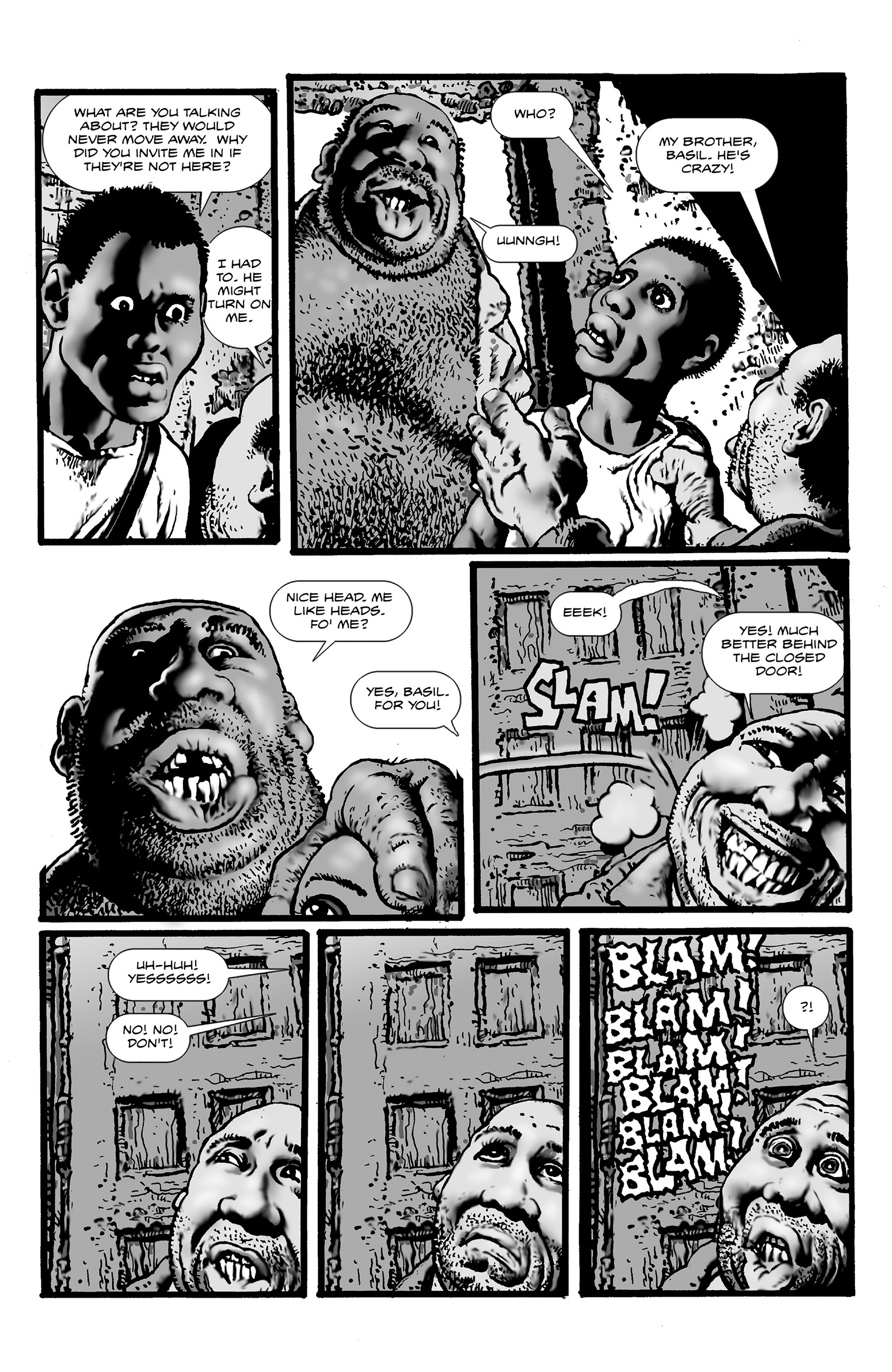 Read online Shadows on the Grave comic -  Issue #3 - 5