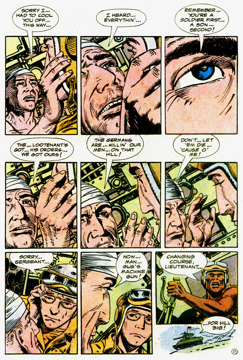 Read online G.I. Combat (1952) comic -  Issue #271 - 10