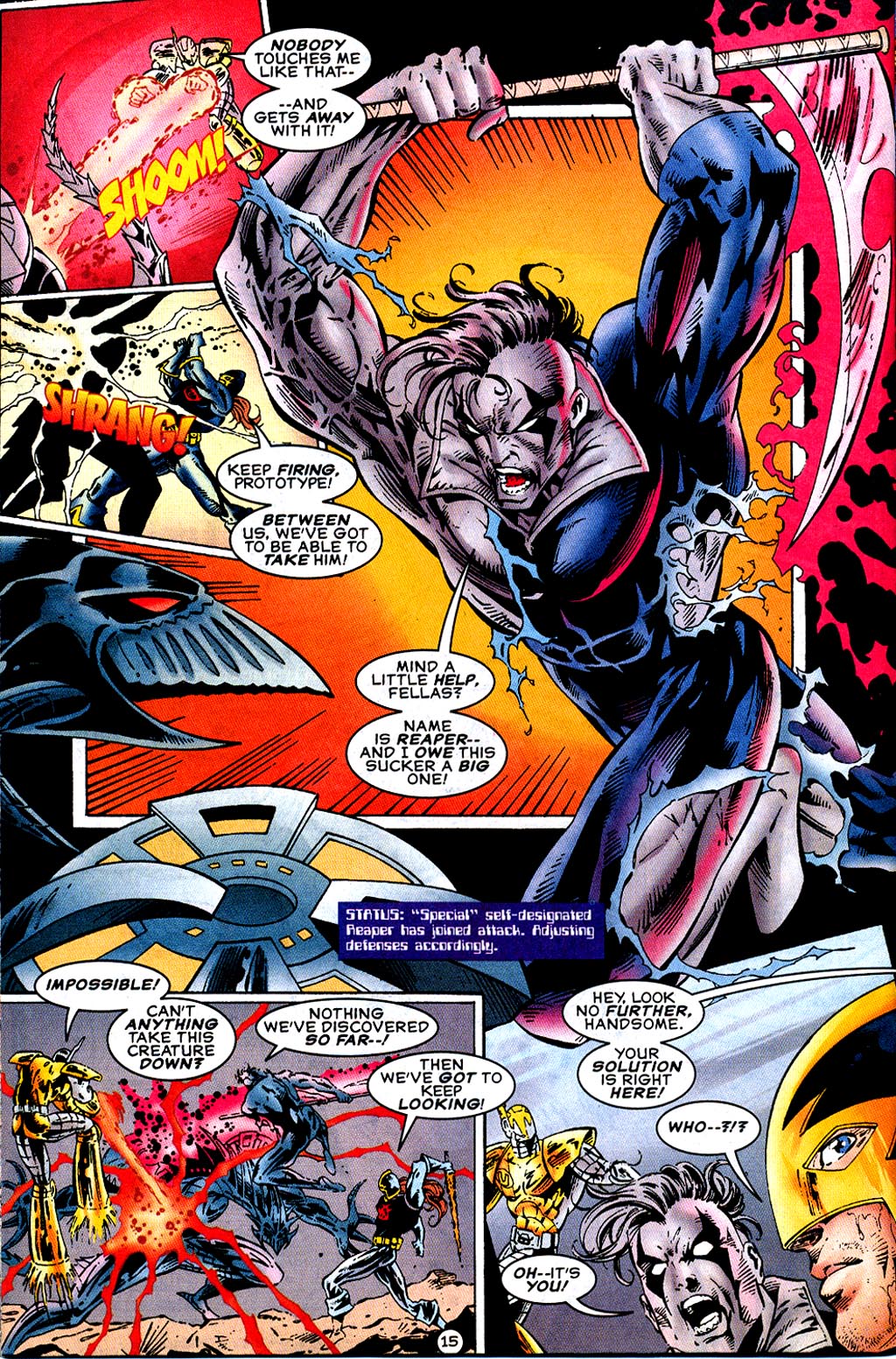 Read online UltraForce (1995) comic -  Issue #12 - 17