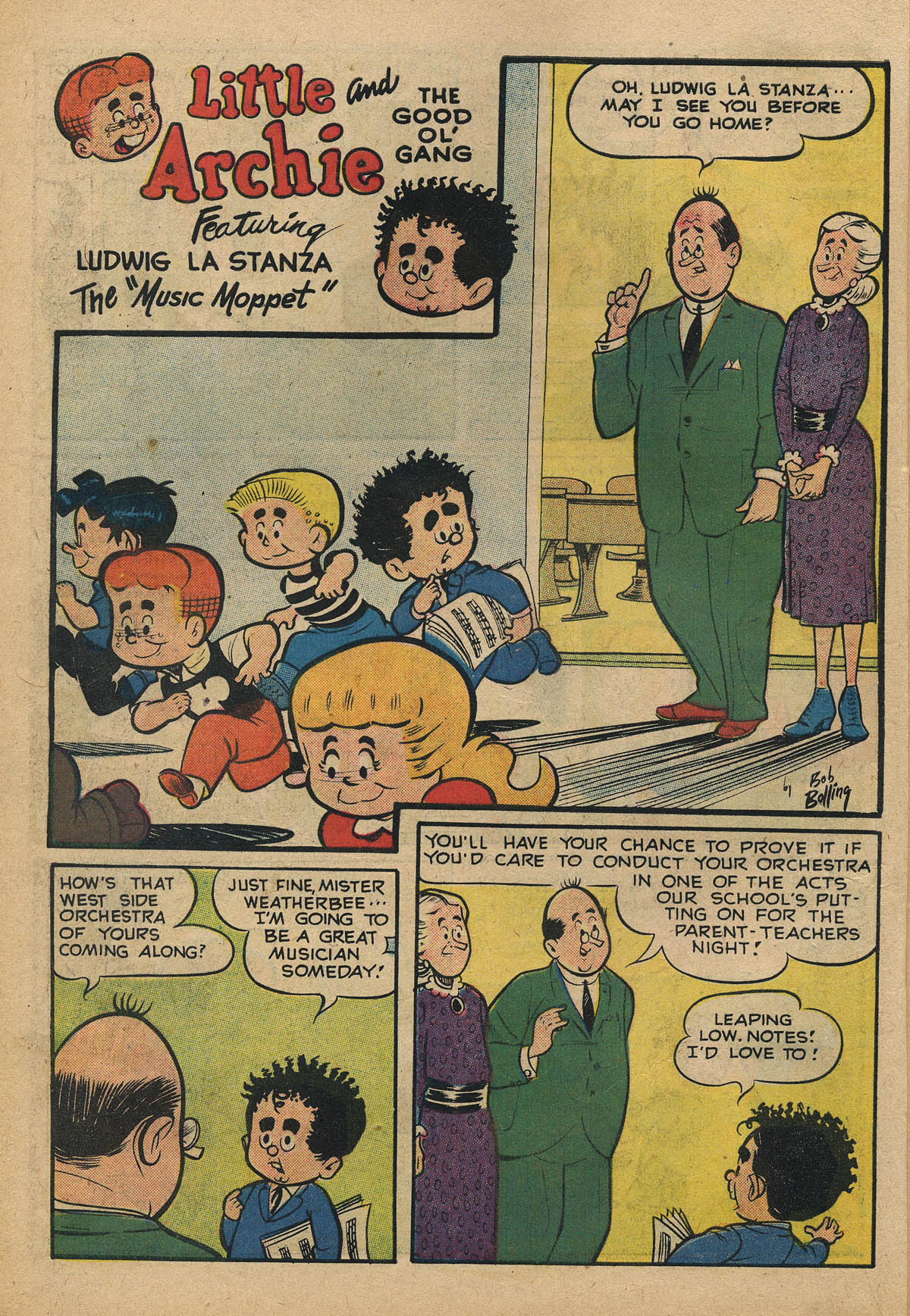 Read online Little Archie (1956) comic -  Issue #11 - 14
