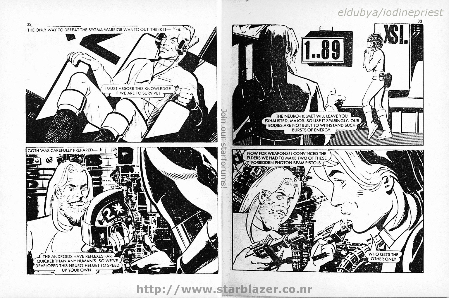 Read online Starblazer comic -  Issue #156 - 18