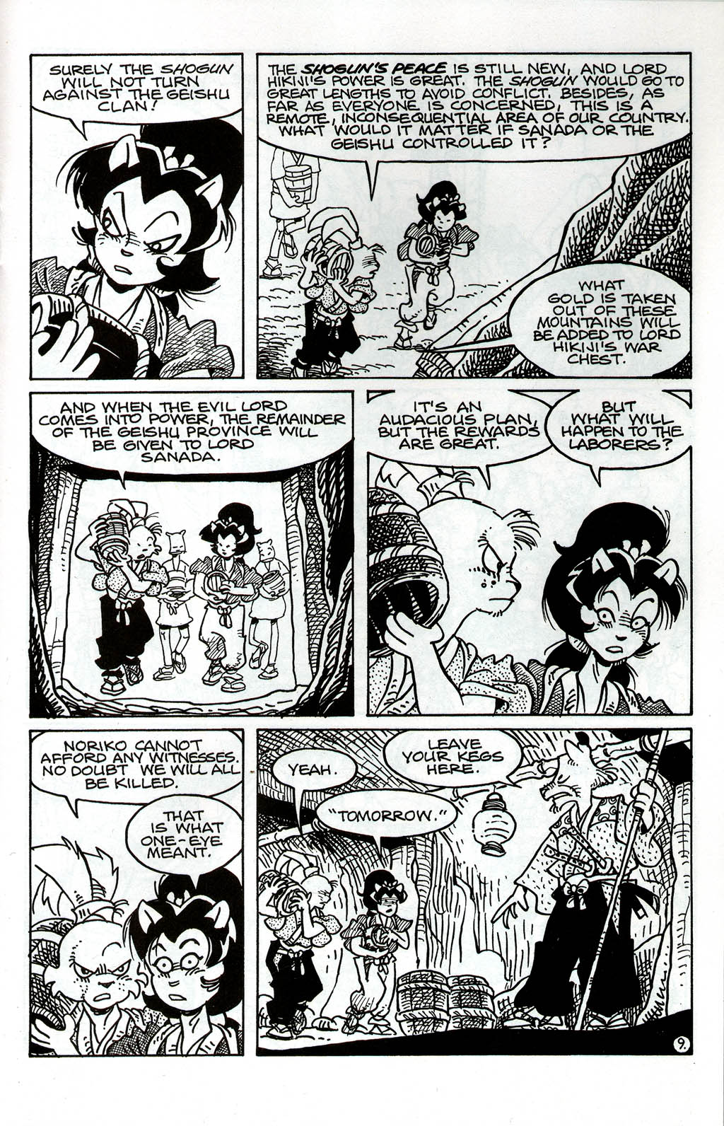 Read online Usagi Yojimbo (1996) comic -  Issue #87 - 11