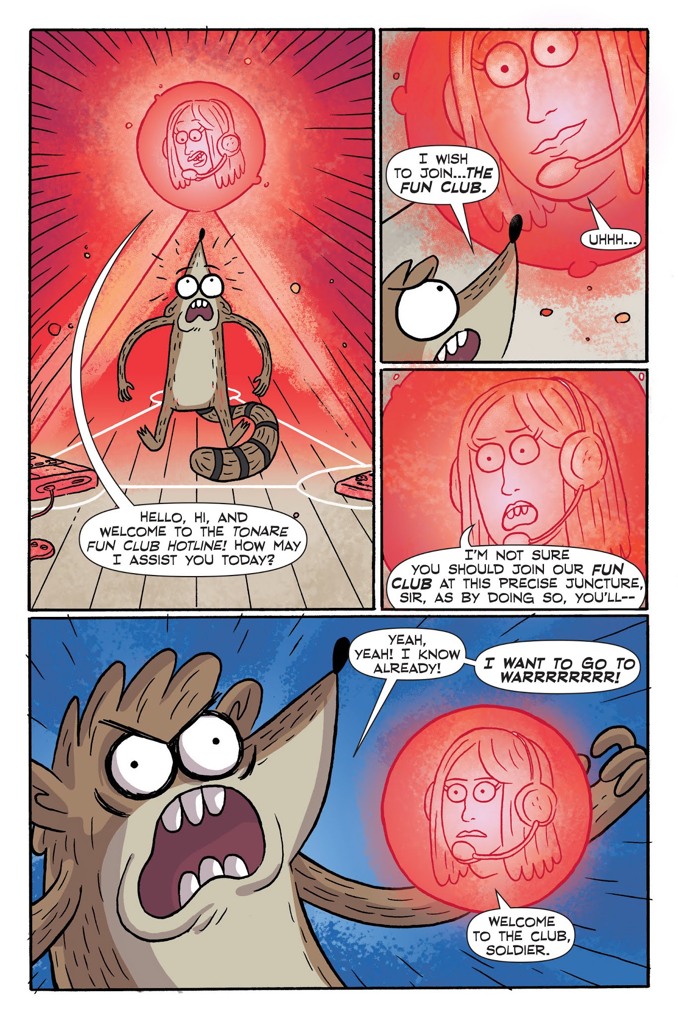 Read online Regular Show: A Clash of Consoles comic -  Issue # TPB (Part 1) - 24