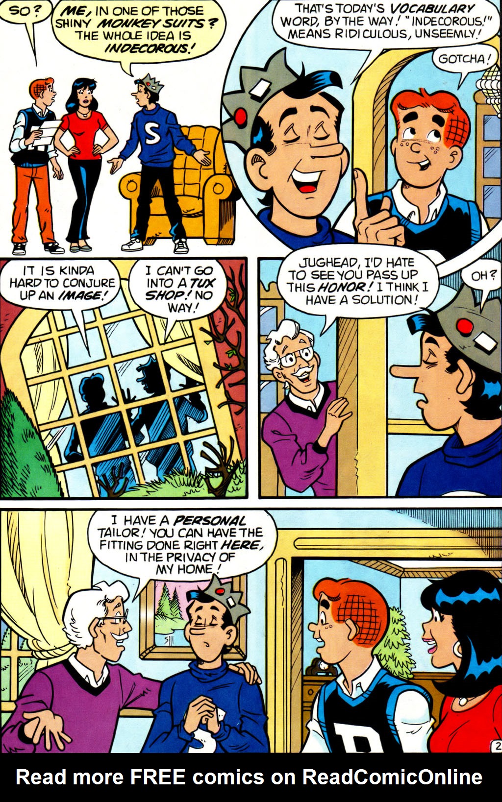 Read online Archie's Pal Jughead Comics comic -  Issue #136 - 22