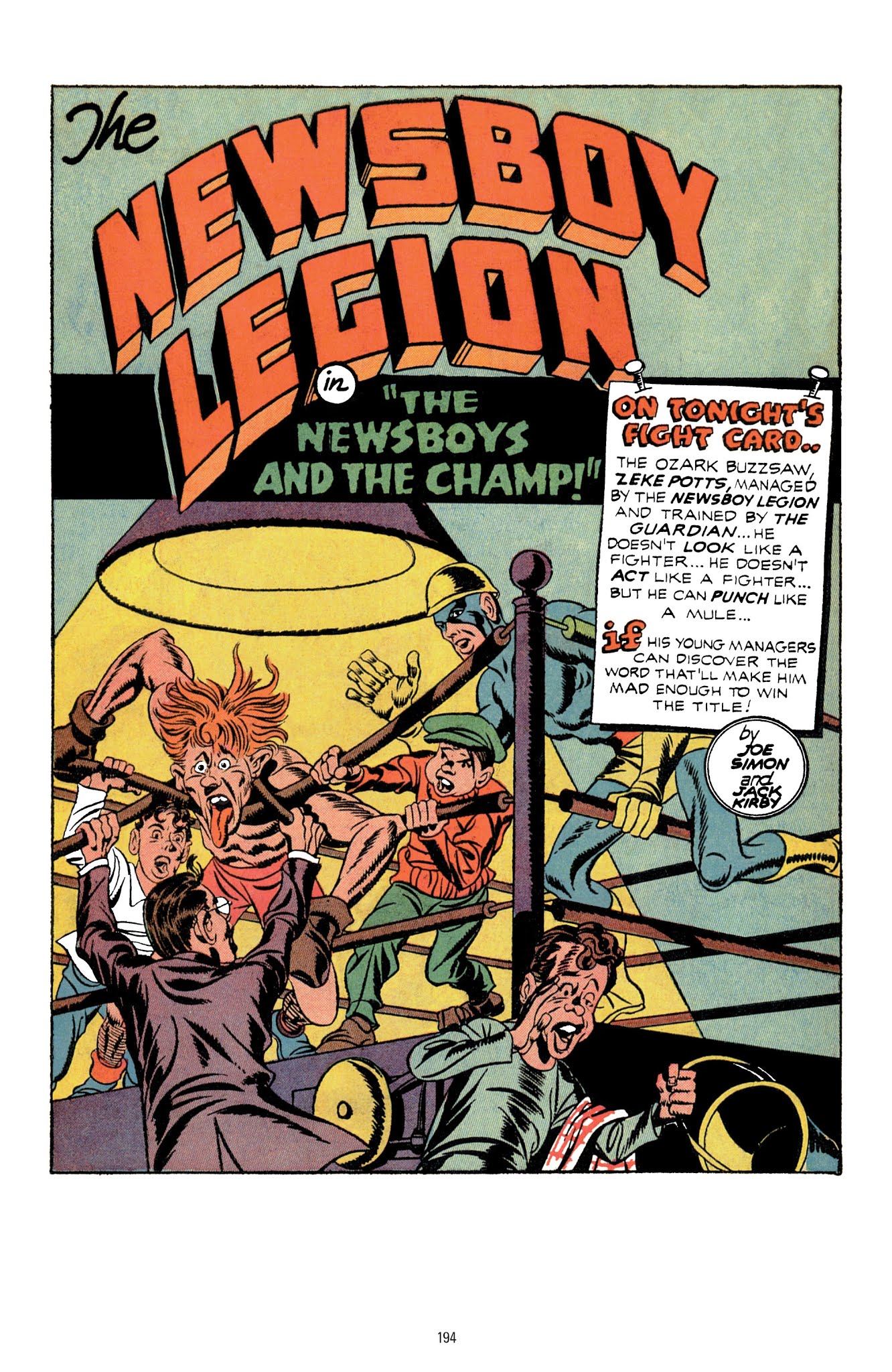 Read online The Newsboy Legion by Joe Simon and Jack Kirby comic -  Issue # TPB 1 (Part 2) - 91