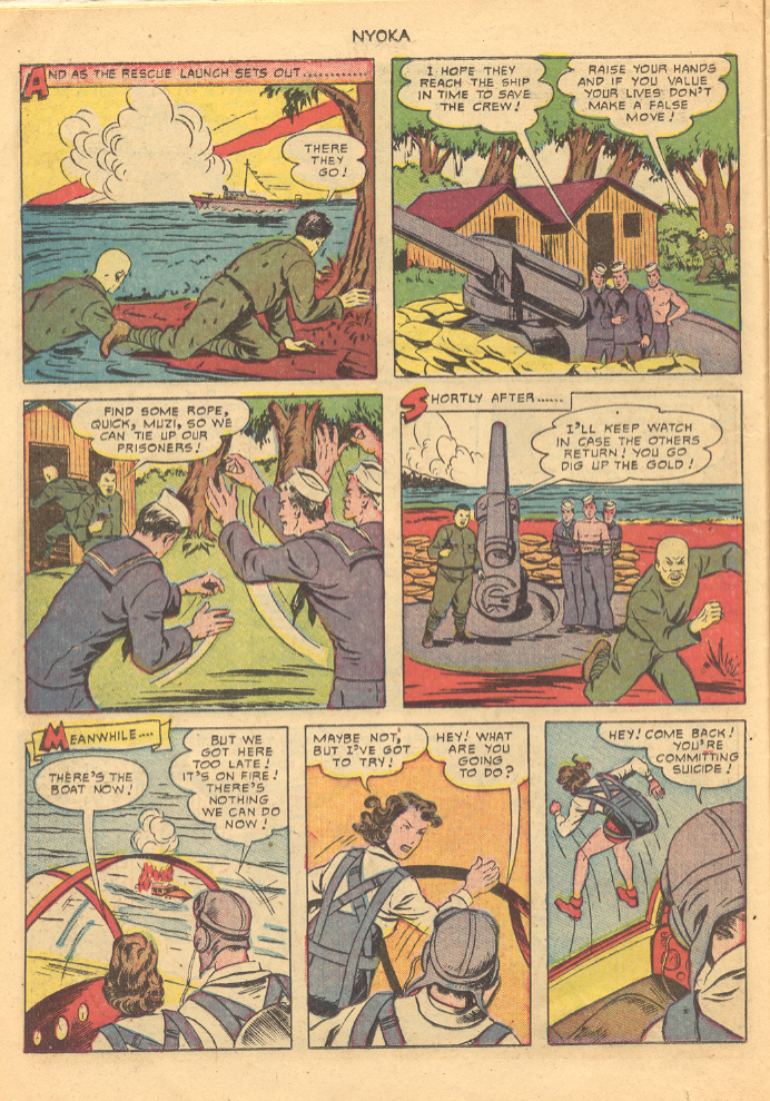 Read online Nyoka the Jungle Girl (1945) comic -  Issue #52 - 14