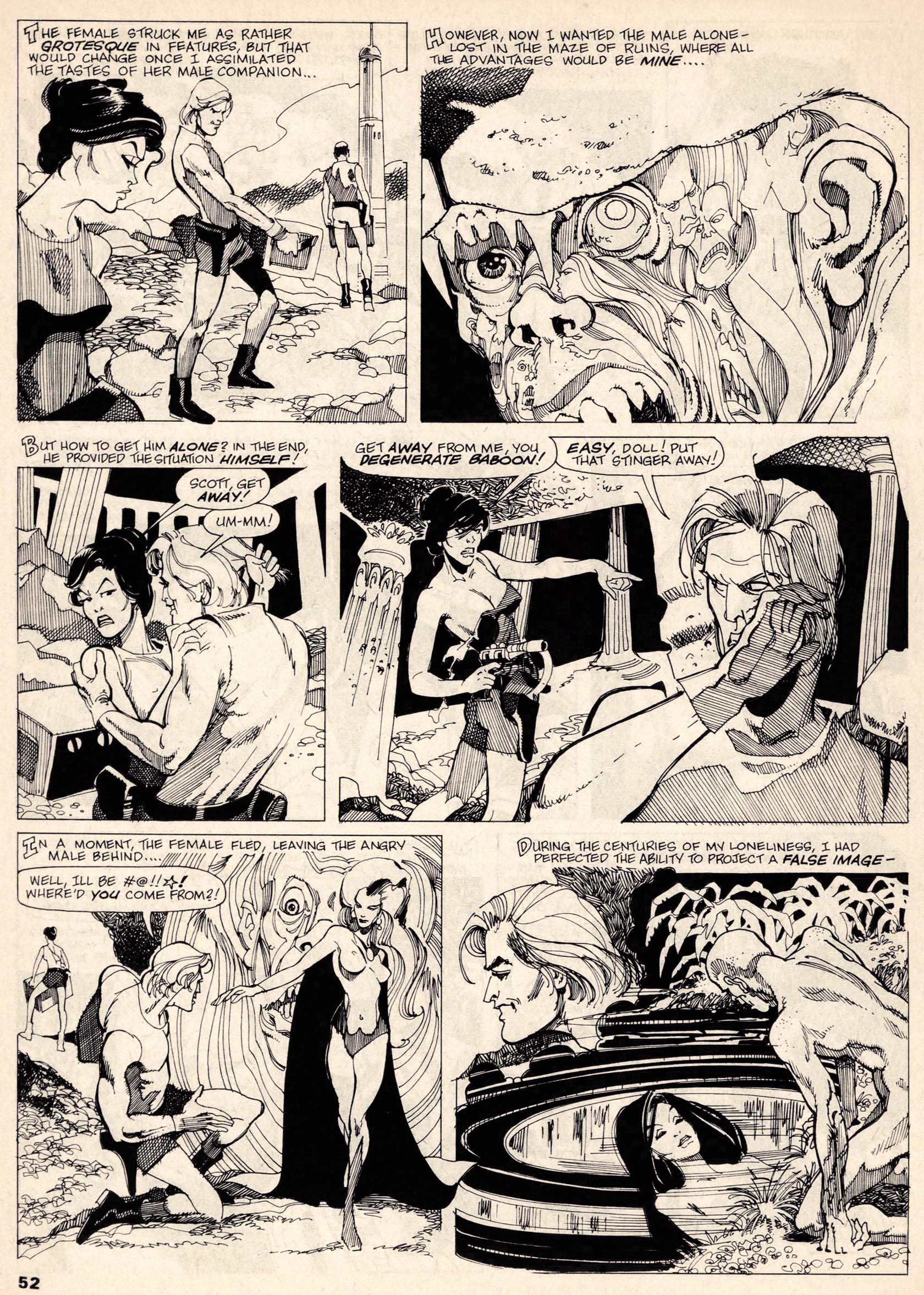 Read online Vampirella (1969) comic -  Issue #7 - 52