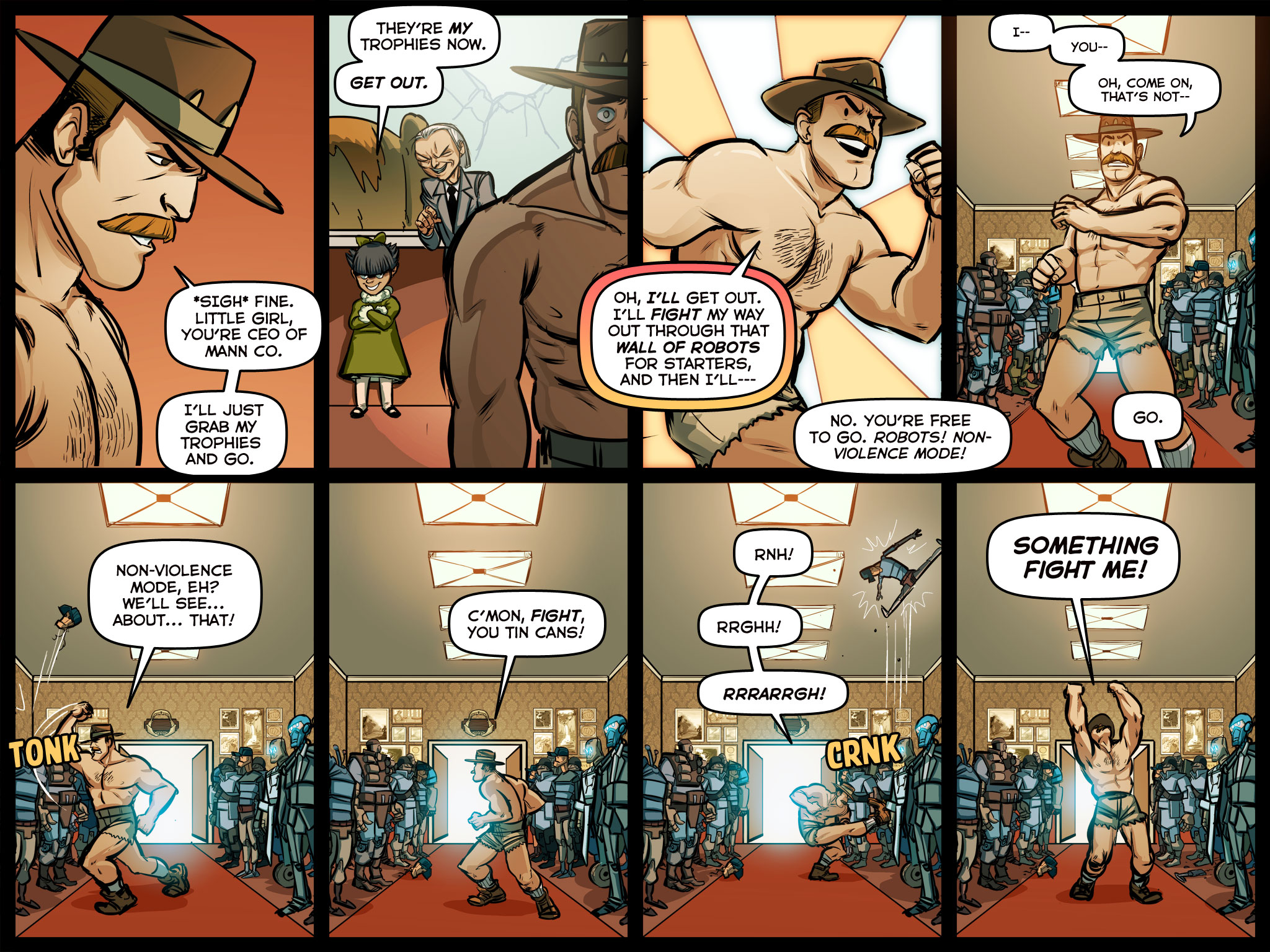 Read online Team Fortress 2 comic -  Issue #1 - 24