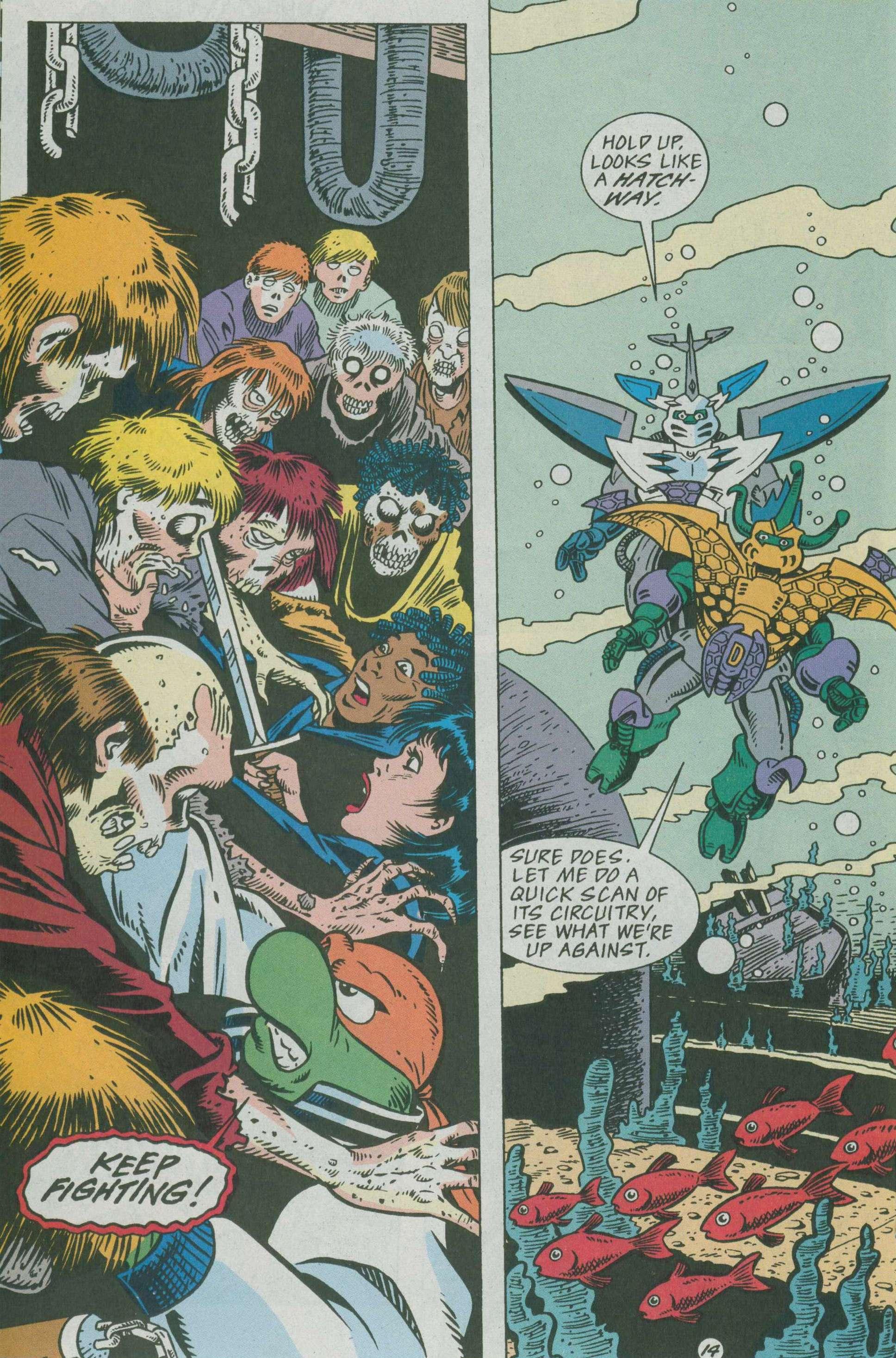 Read online Teenage Mutant Ninja Turtles Adventures (1989) comic -  Issue #65 - 17