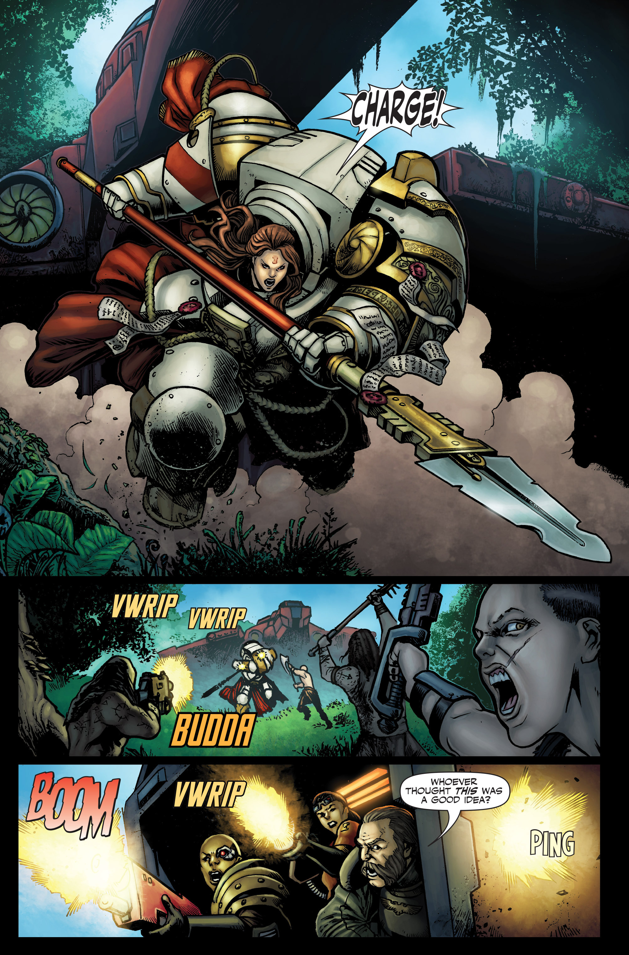 Read online Warhammer 40,000: Will of Iron comic -  Issue #6 - 11