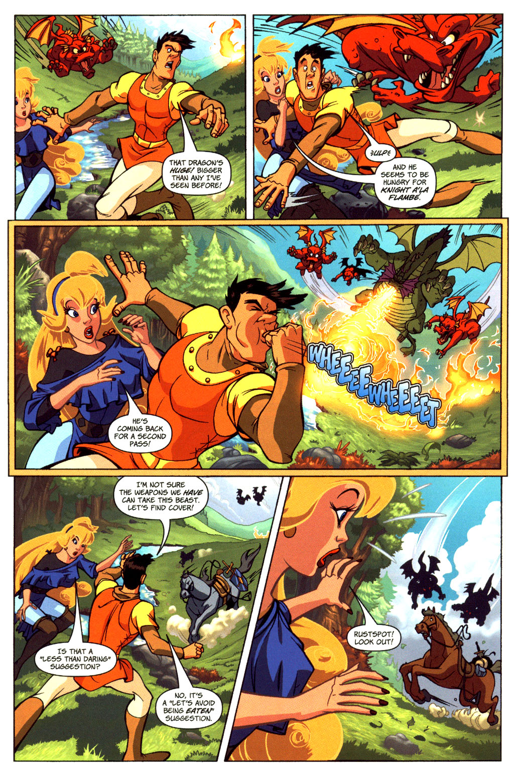 Read online Dragon's Lair comic -  Issue #1 - 7