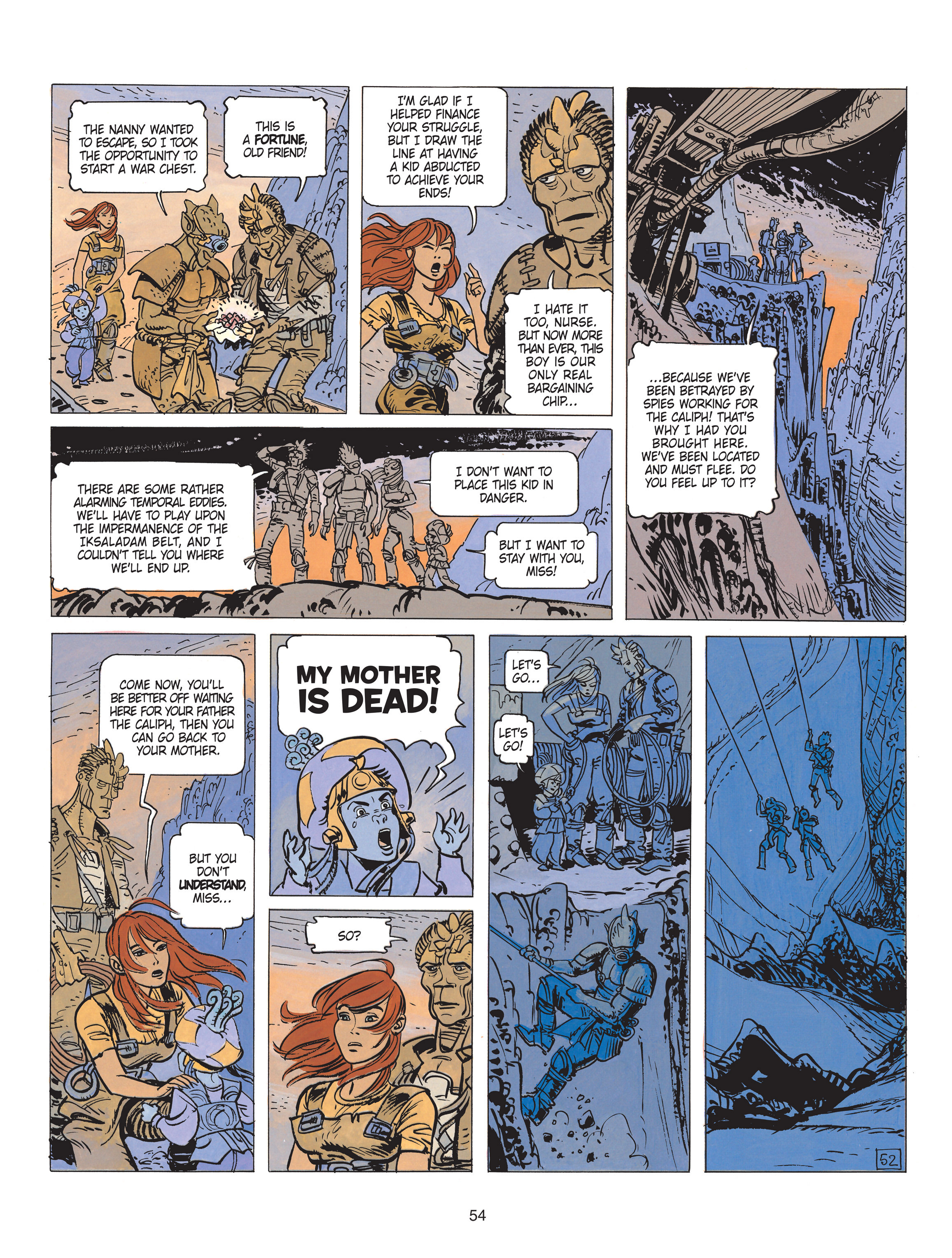 Read online Valerian and Laureline comic -  Issue #16 - 54