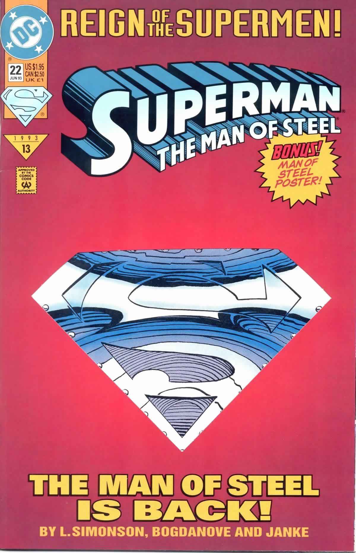 Superman: The Man of Steel (1991) Issue #22 #30 - English 1
