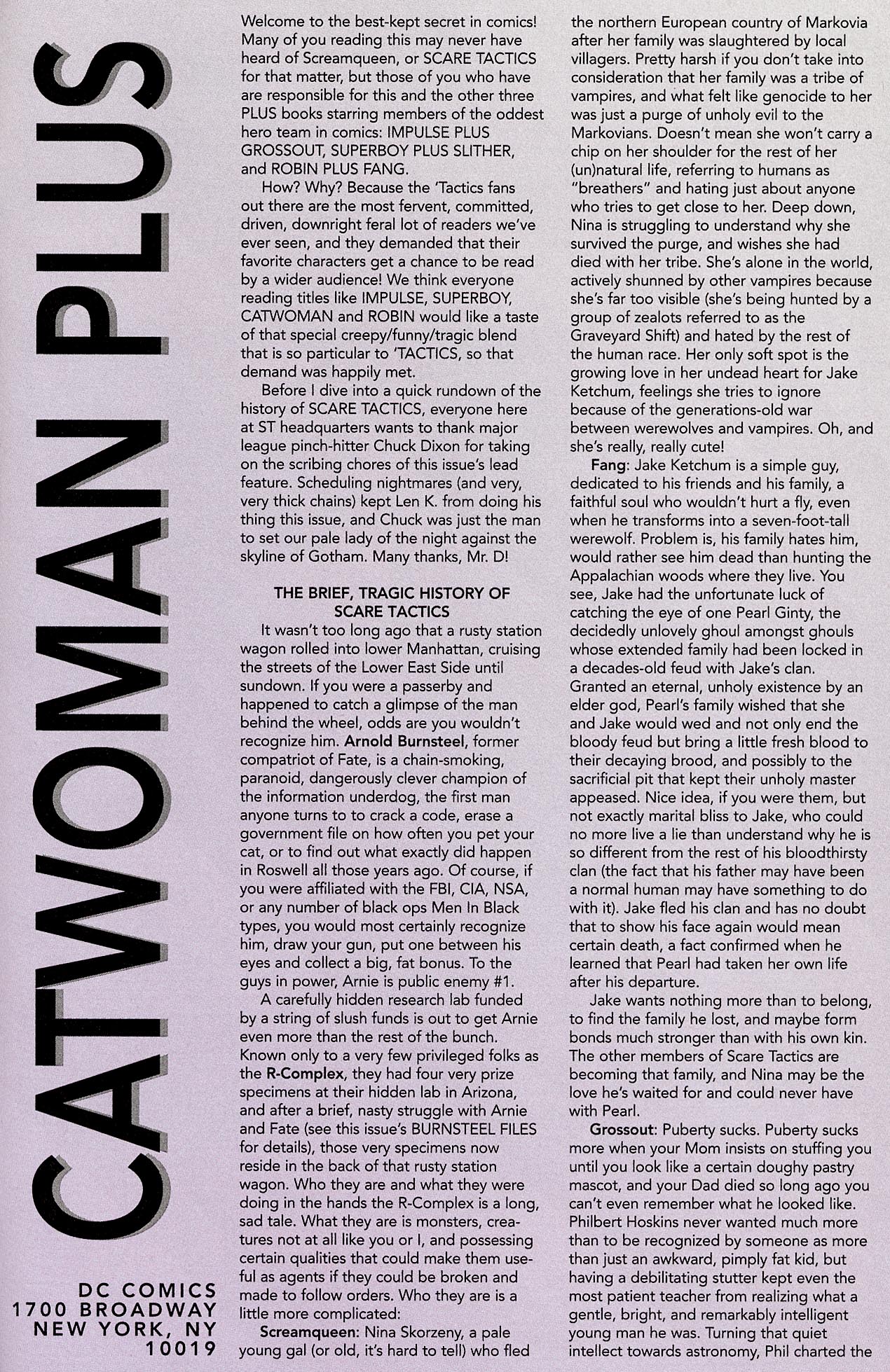 Read online Catwoman Plus comic -  Issue # Full - 39