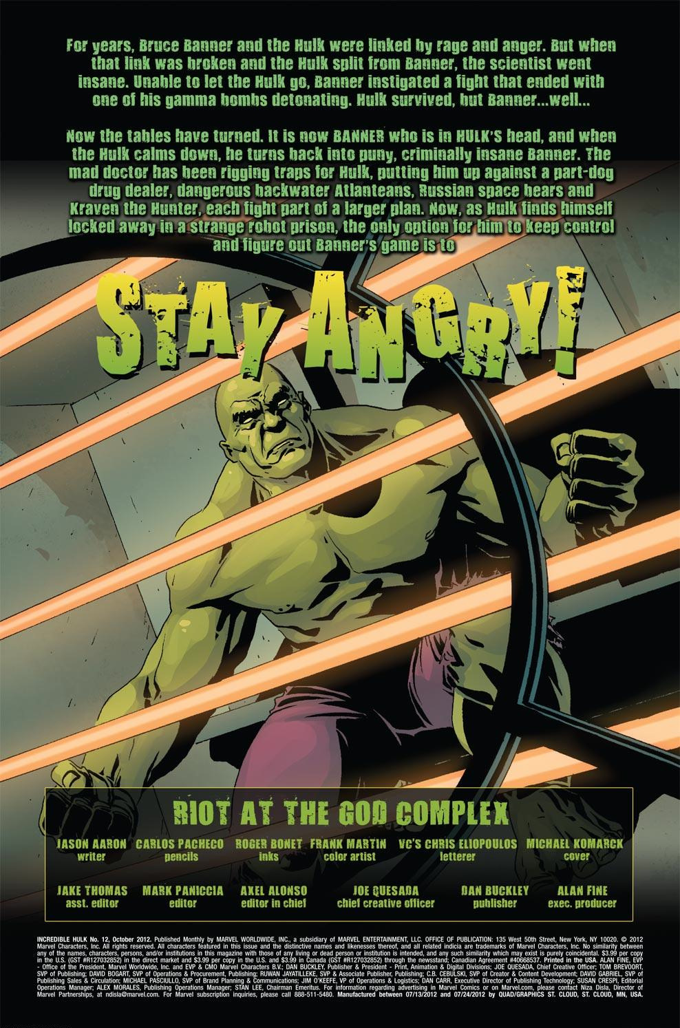 Incredible Hulk (2011) issue 12 - Page 2