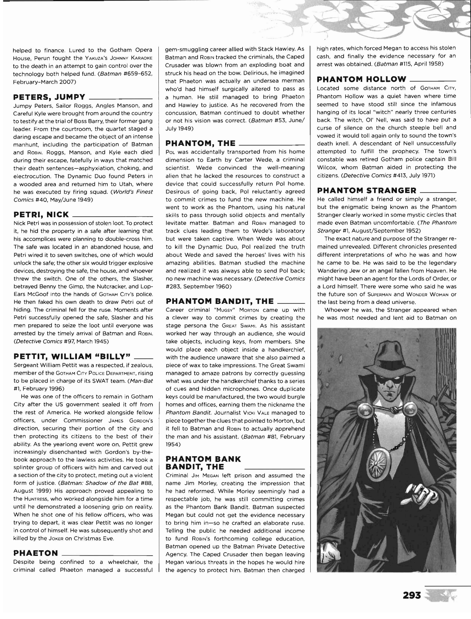 Read online The Essential Batman Encyclopedia comic -  Issue # TPB (Part 4) - 5