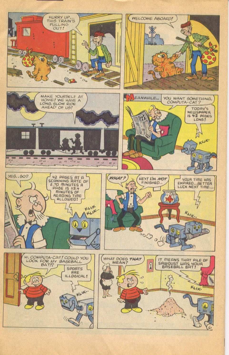 Read online Heathcliff comic -  Issue #5 - 10