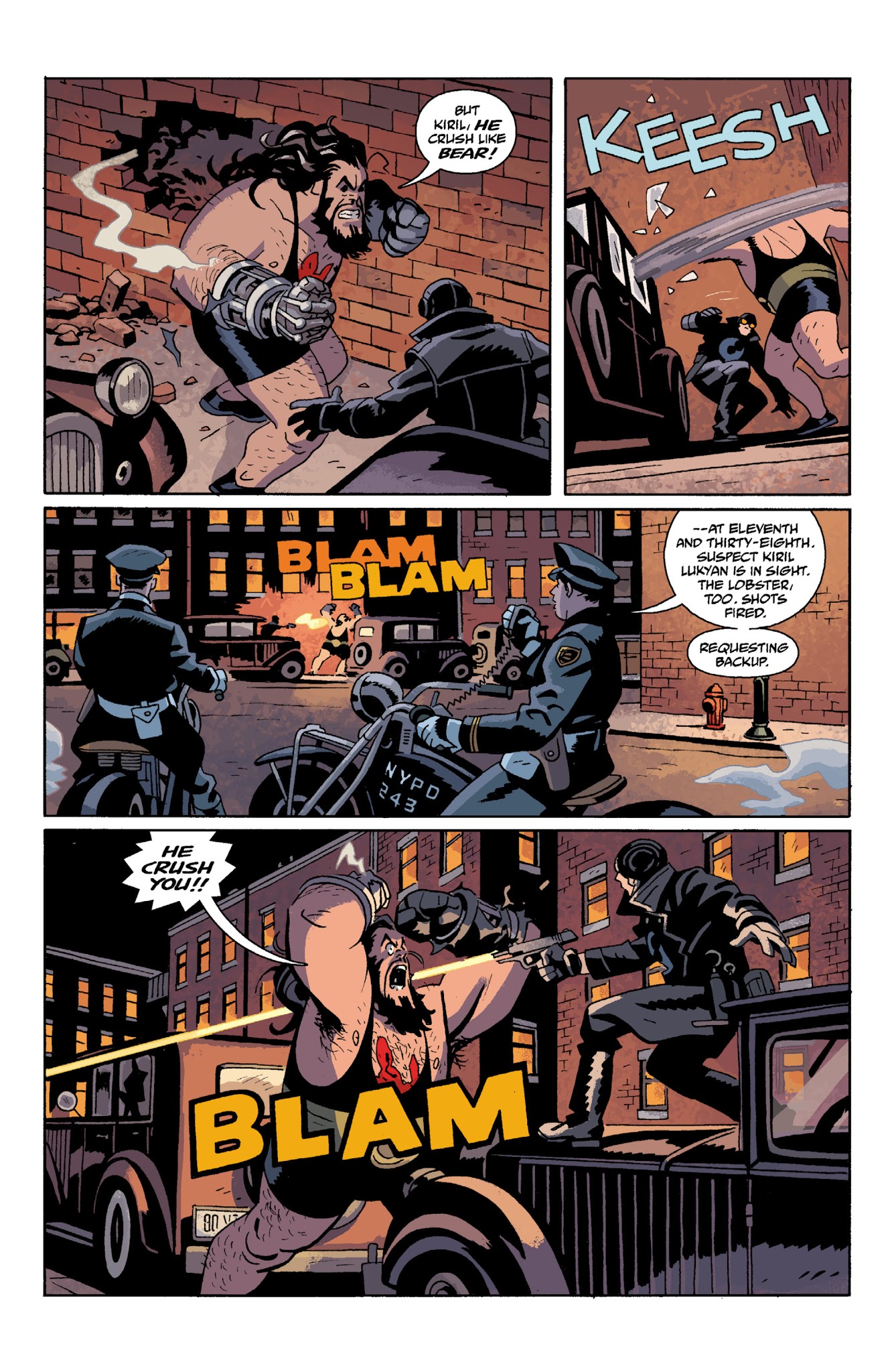 Read online Lobster Johnson: Get the Lobster comic -  Issue # TPB - 26