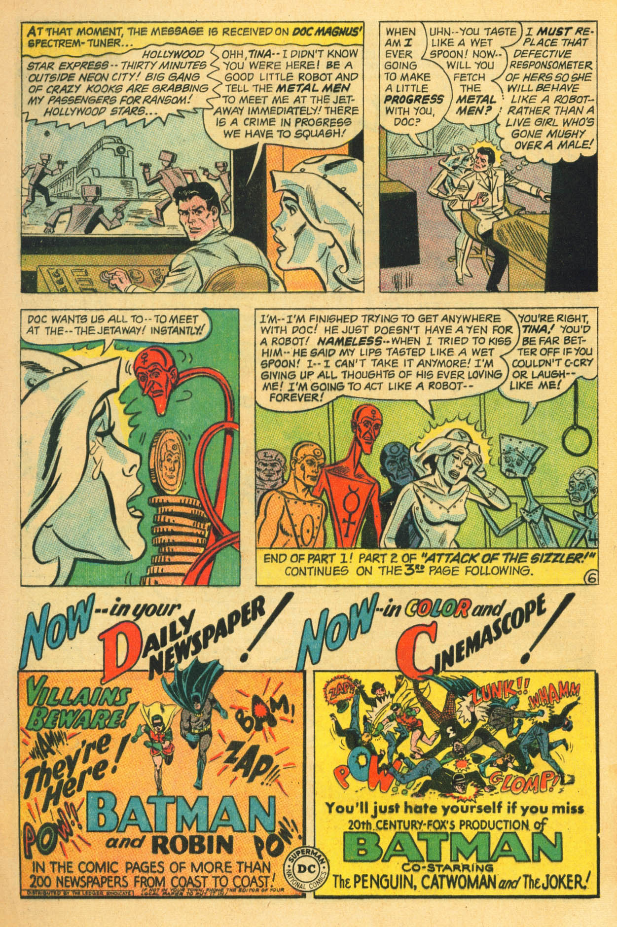 Read online Metal Men (1963) comic -  Issue #22 - 8