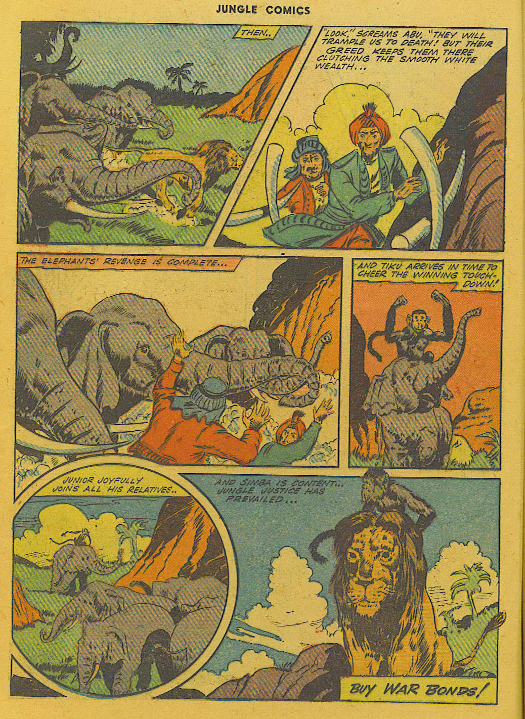 Read online Jungle Comics comic -  Issue #50 - 20