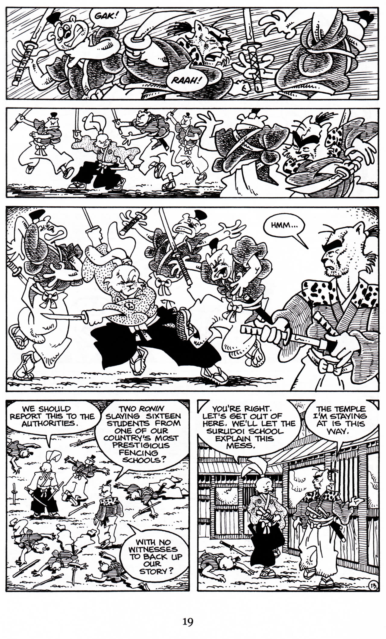 Read online Usagi Yojimbo (1996) comic -  Issue #7 - 13