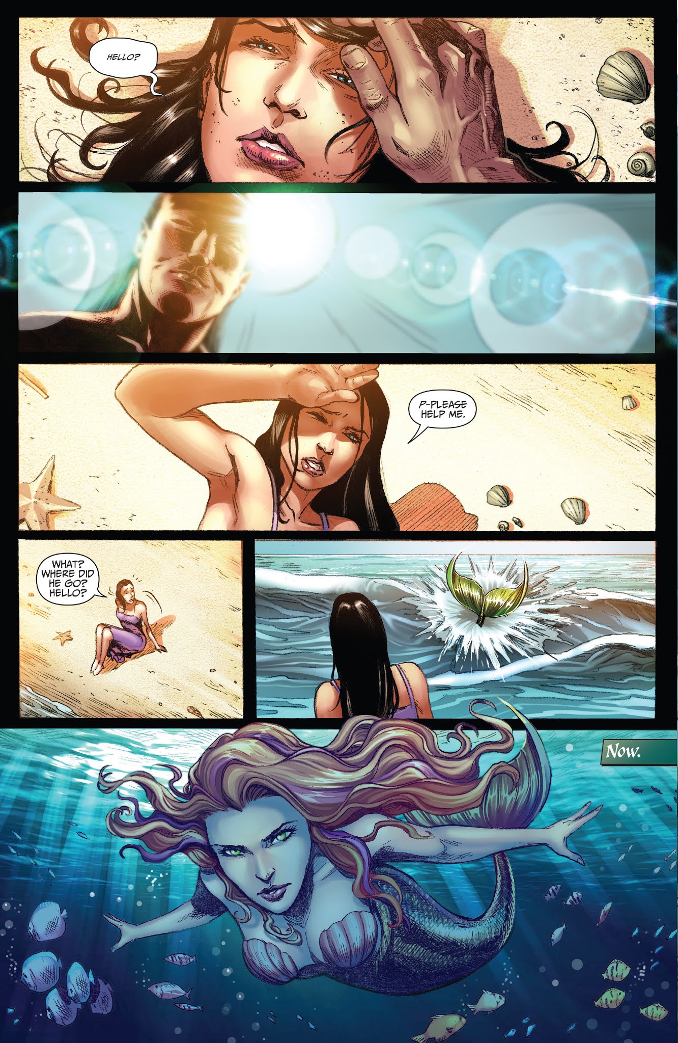 Read online Grimm Fairy Tales presents The Little Mermaid comic -  Issue #1 - 6