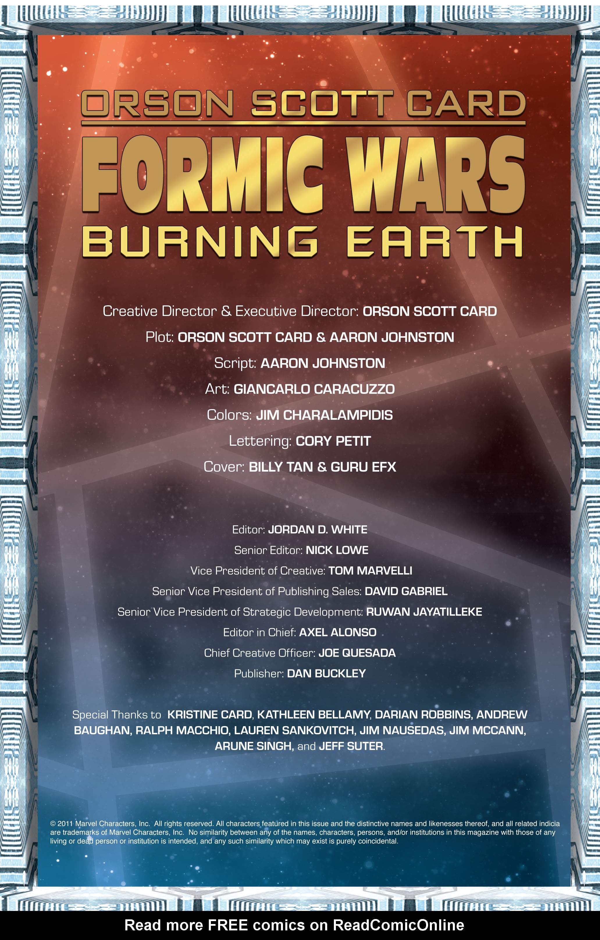 Read online Formic Wars: Burning Earth comic -  Issue #5 - 2
