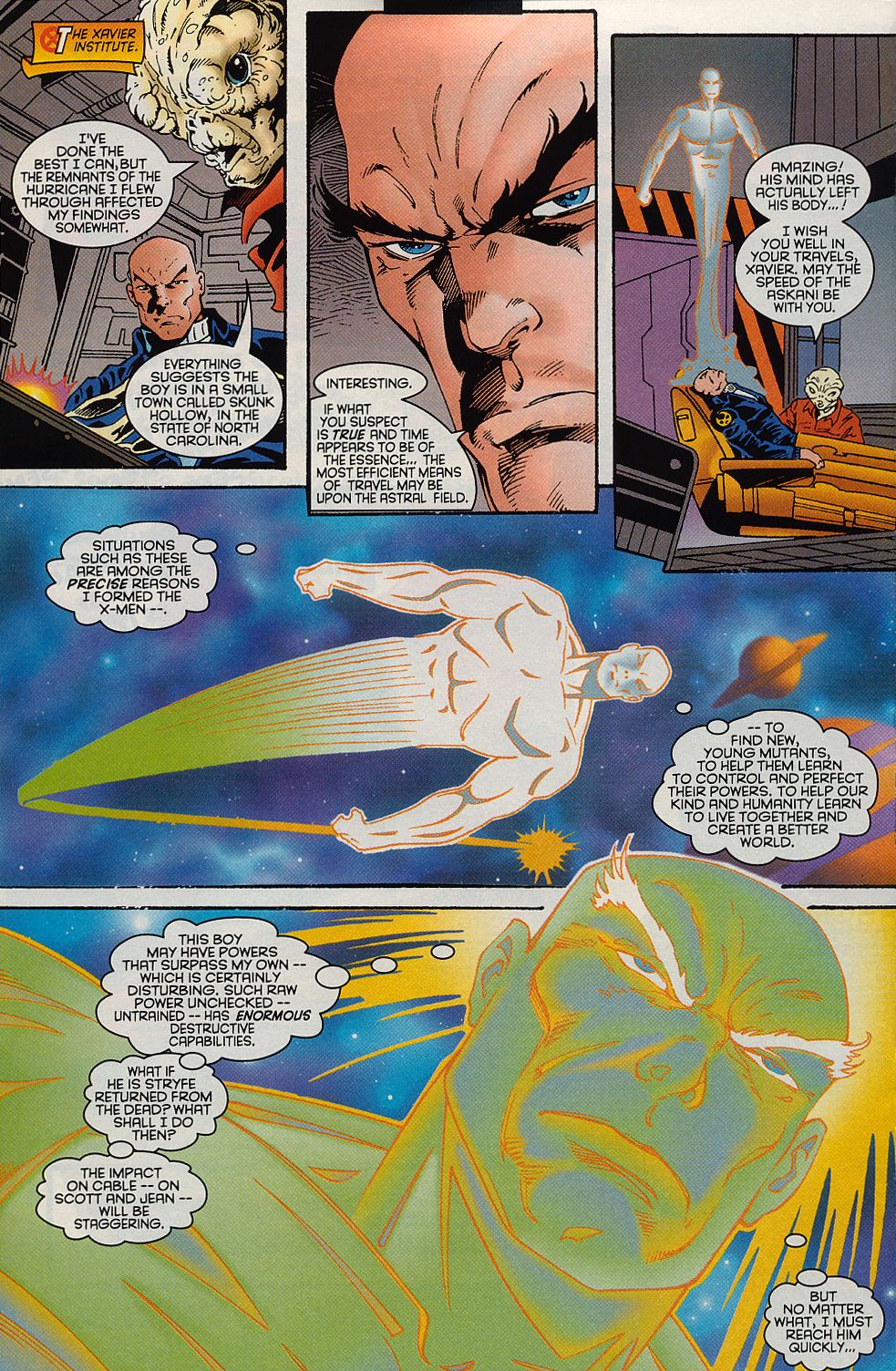 Read online X-Man comic -  Issue #10 - 13