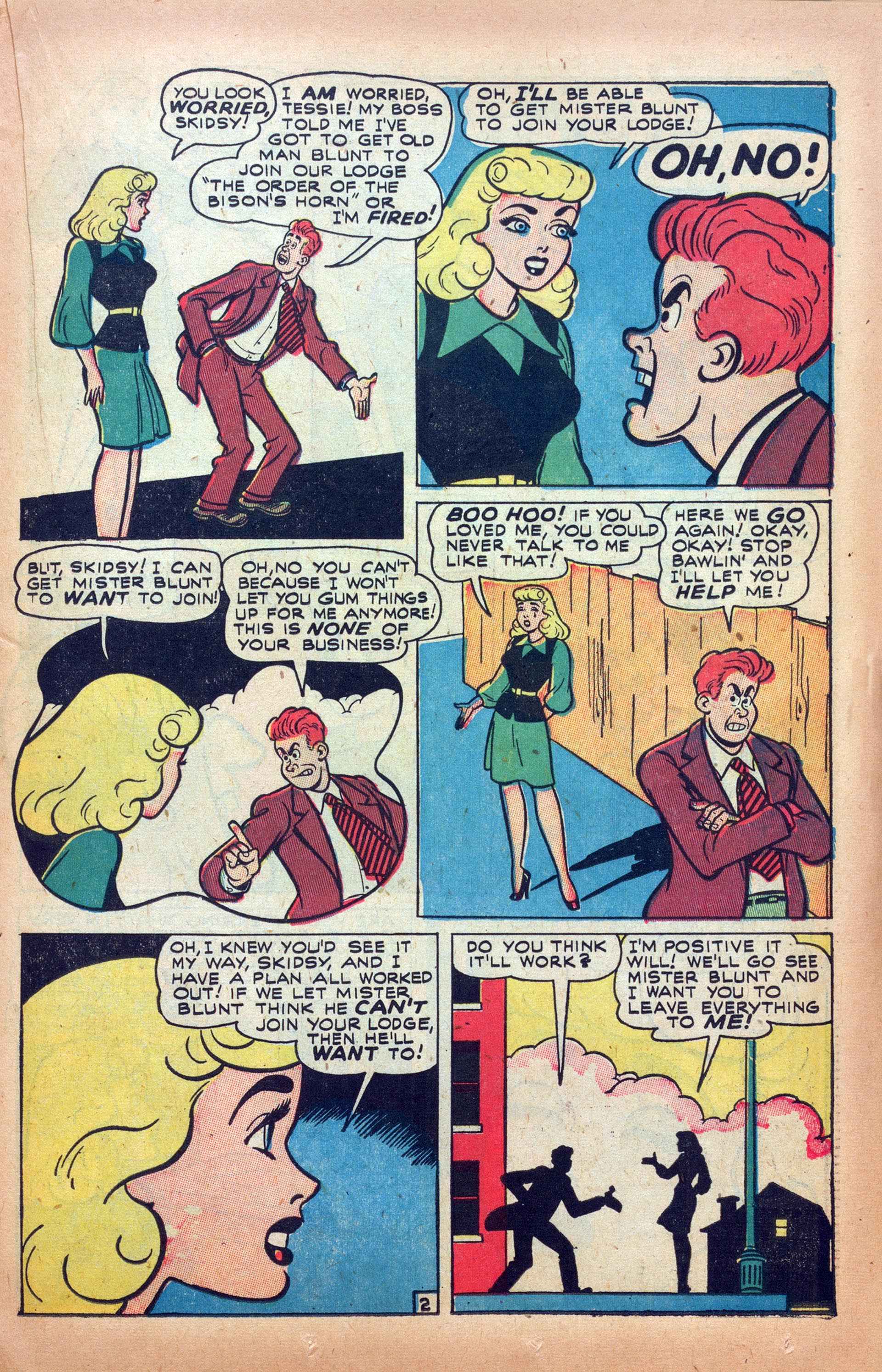 Read online Tessie the Typist comic -  Issue #14 - 29