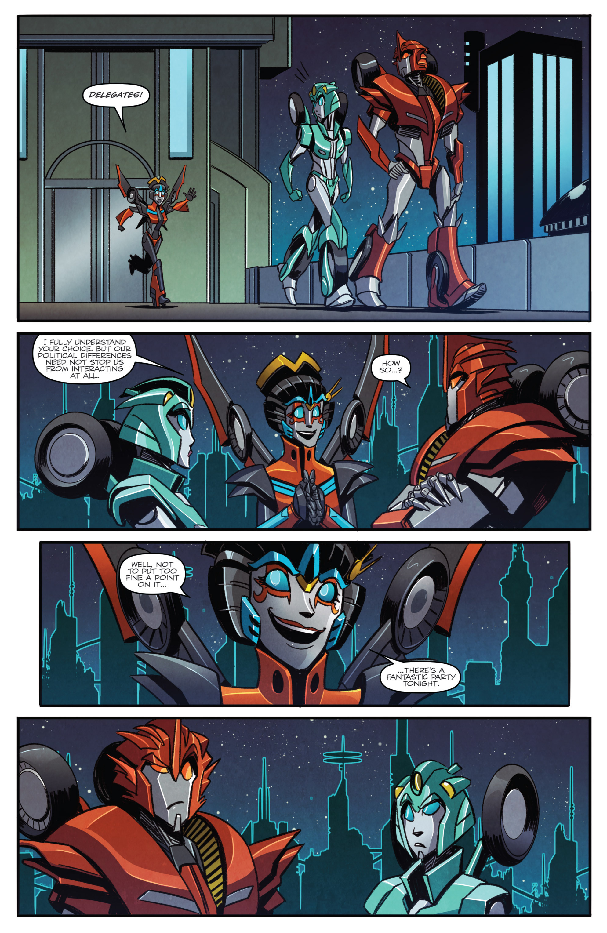 Read online The Transformers: Windblade (2015) comic -  Issue #4 - 15