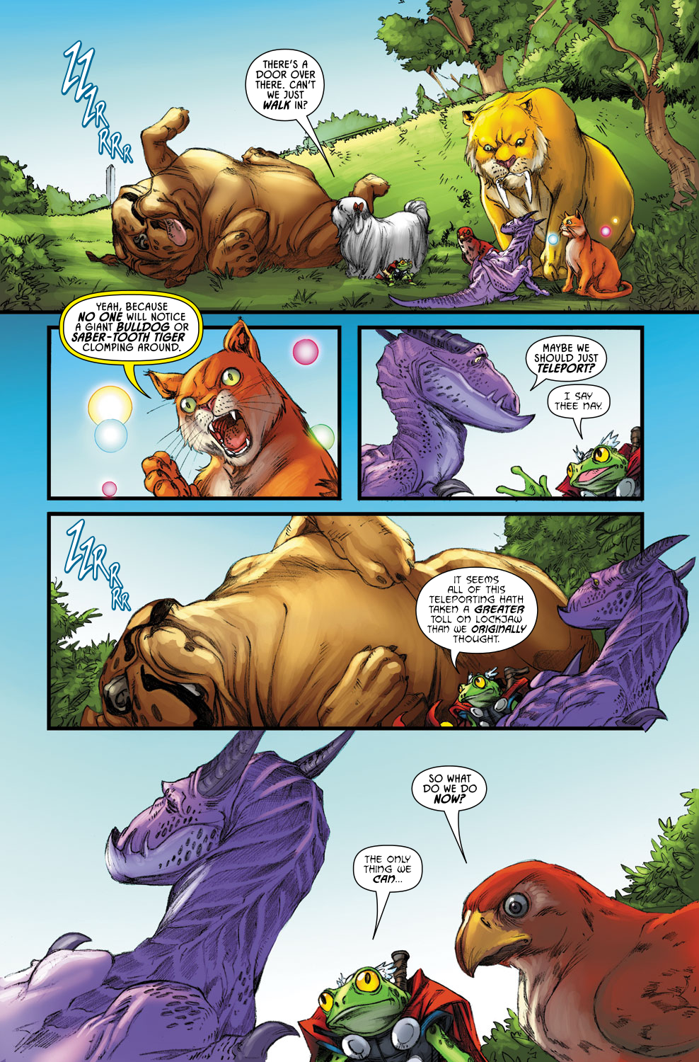 Read online Lockjaw and the Pet Avengers comic -  Issue #3 - 15