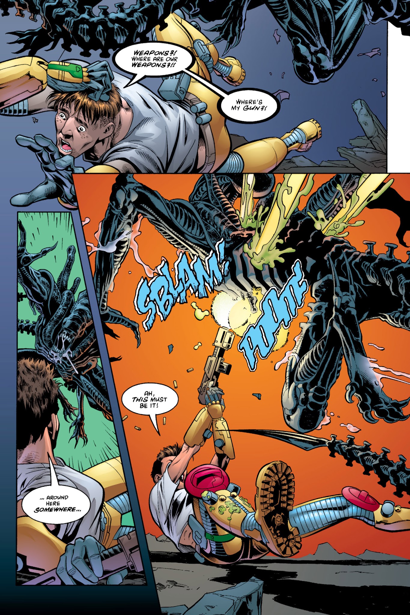 Read online Aliens Omnibus comic -  Issue # TPB 6 - 133