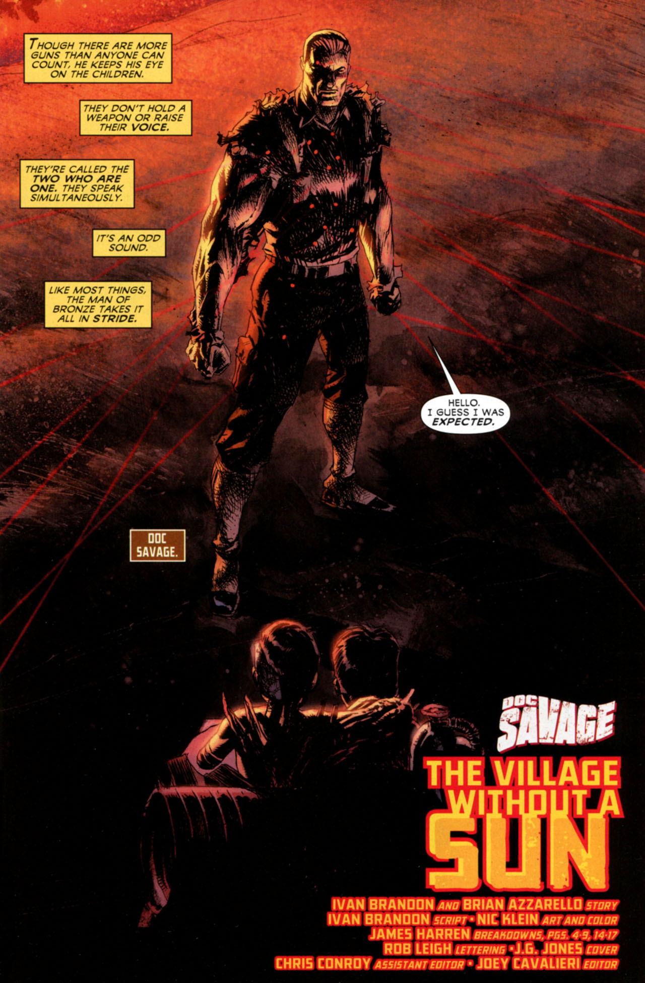 Read online Doc Savage (2010) comic -  Issue #8 - 2