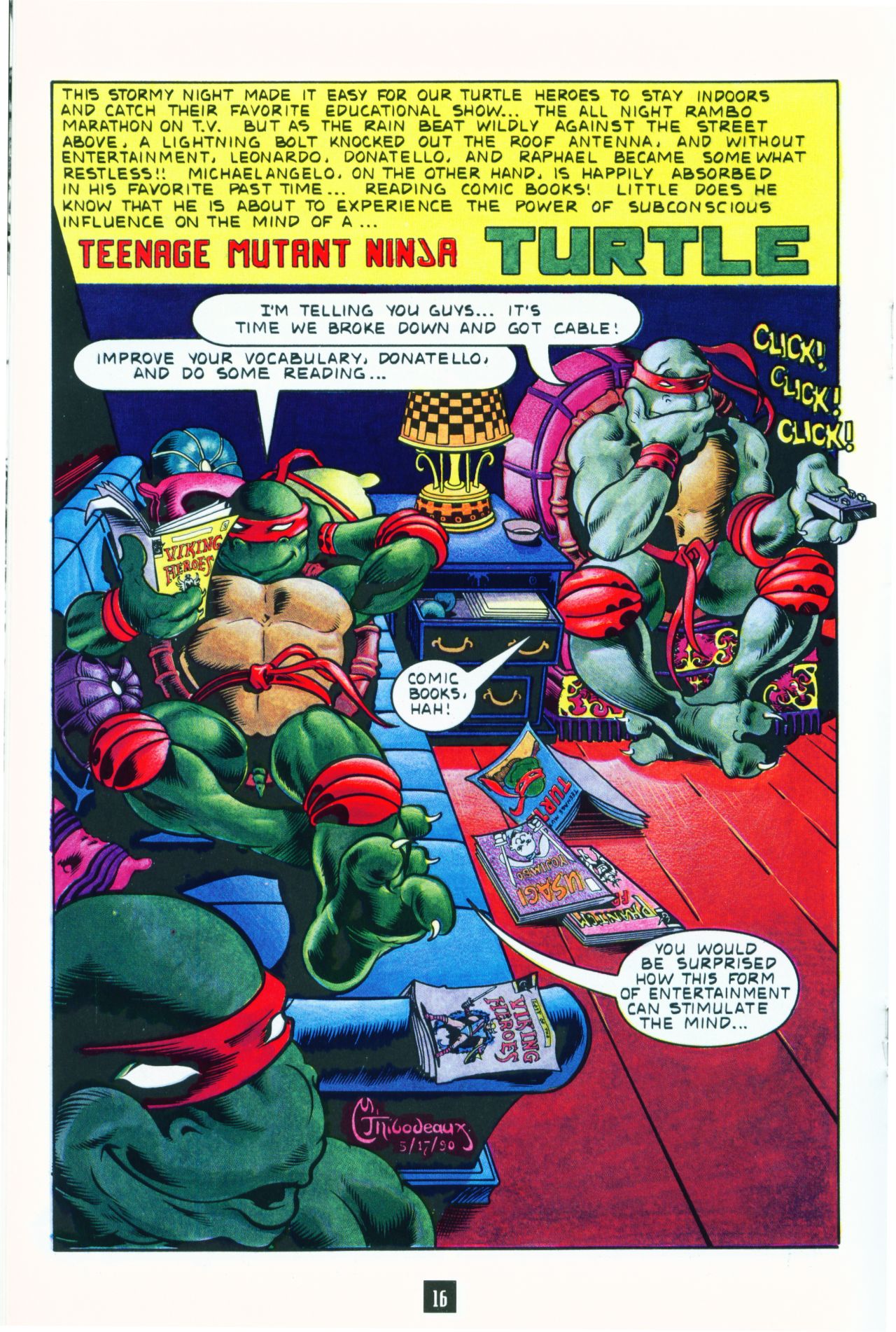 Read online Turtle Soup (1991) comic -  Issue #4 - 18
