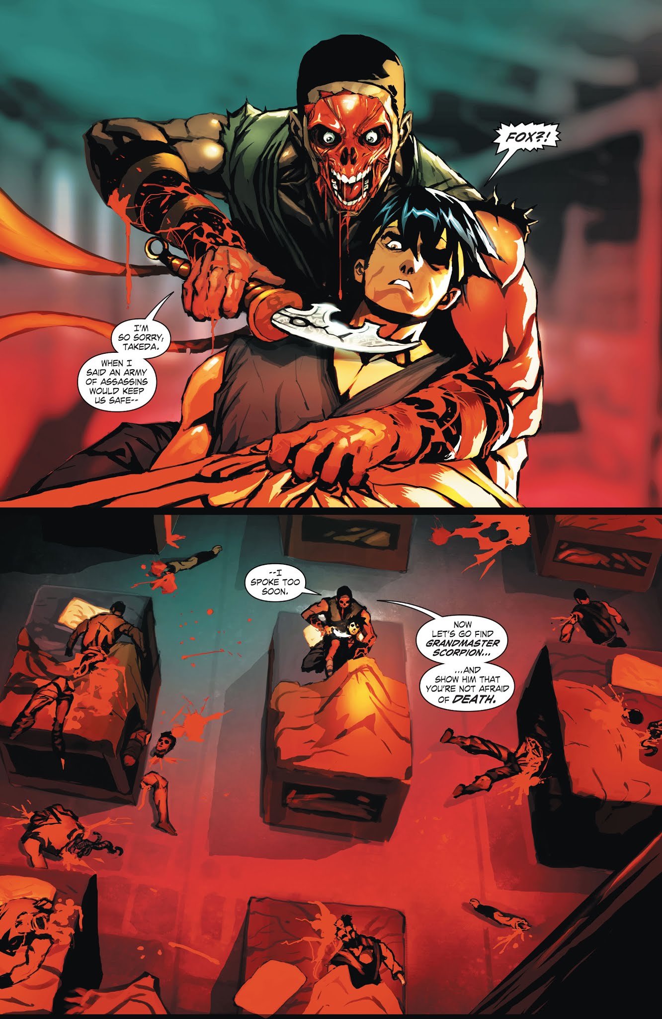 Read online Mortal Kombat X [I] comic -  Issue # _TPB 1 - 26
