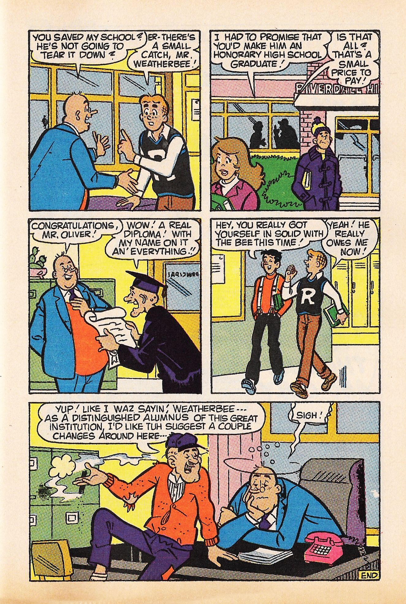 Read online Betty and Veronica Digest Magazine comic -  Issue #52 - 71