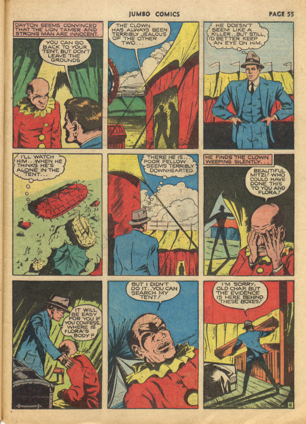 Read online Jumbo Comics comic -  Issue #24 - 57