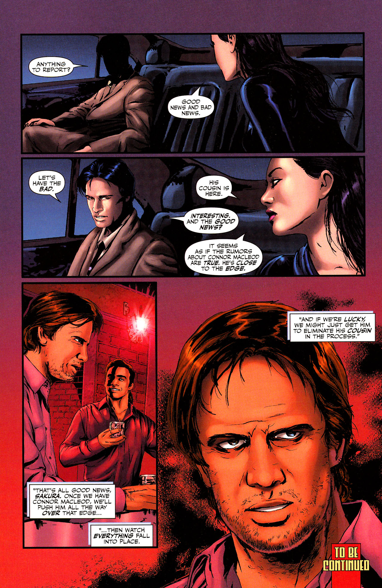 Read online Highlander comic -  Issue #6 - 31