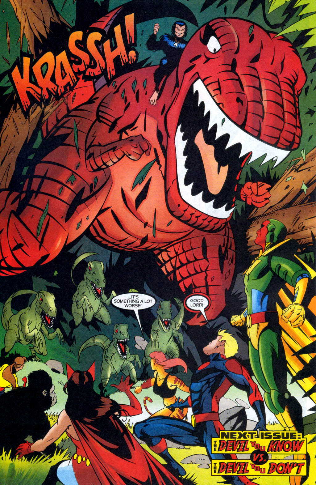 Read online Avengers United They Stand comic -  Issue #6 - 22