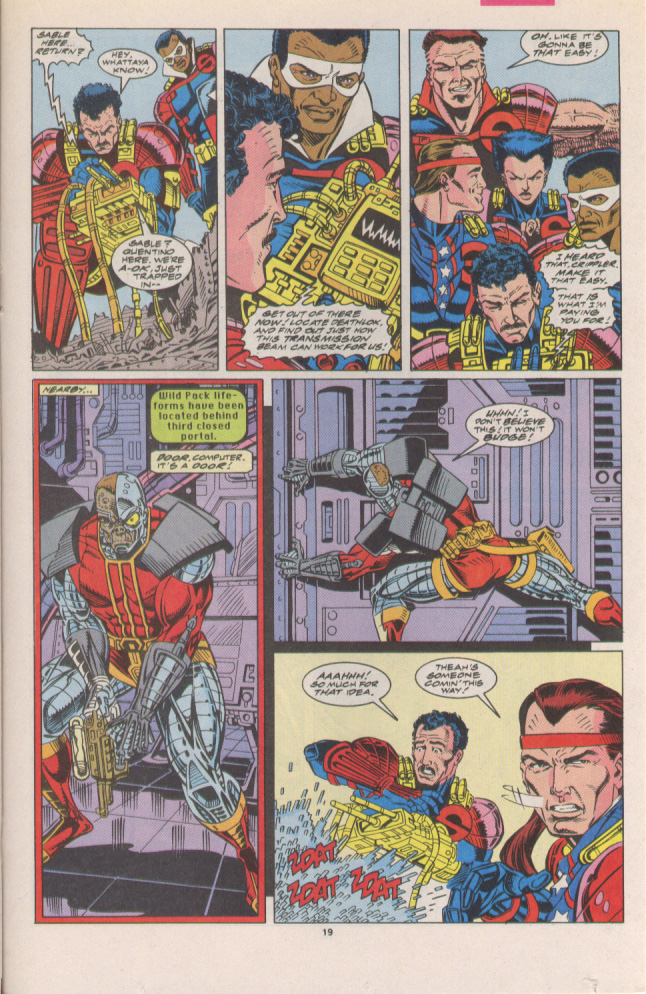 Read online Silver Sable and the Wild Pack comic -  Issue #7 - 14