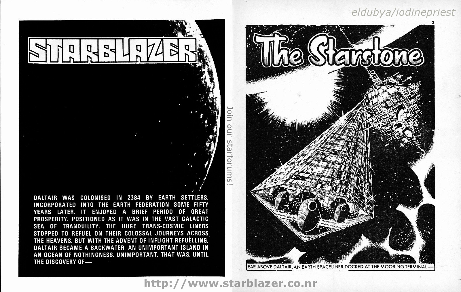 Read online Starblazer comic -  Issue #116 - 3