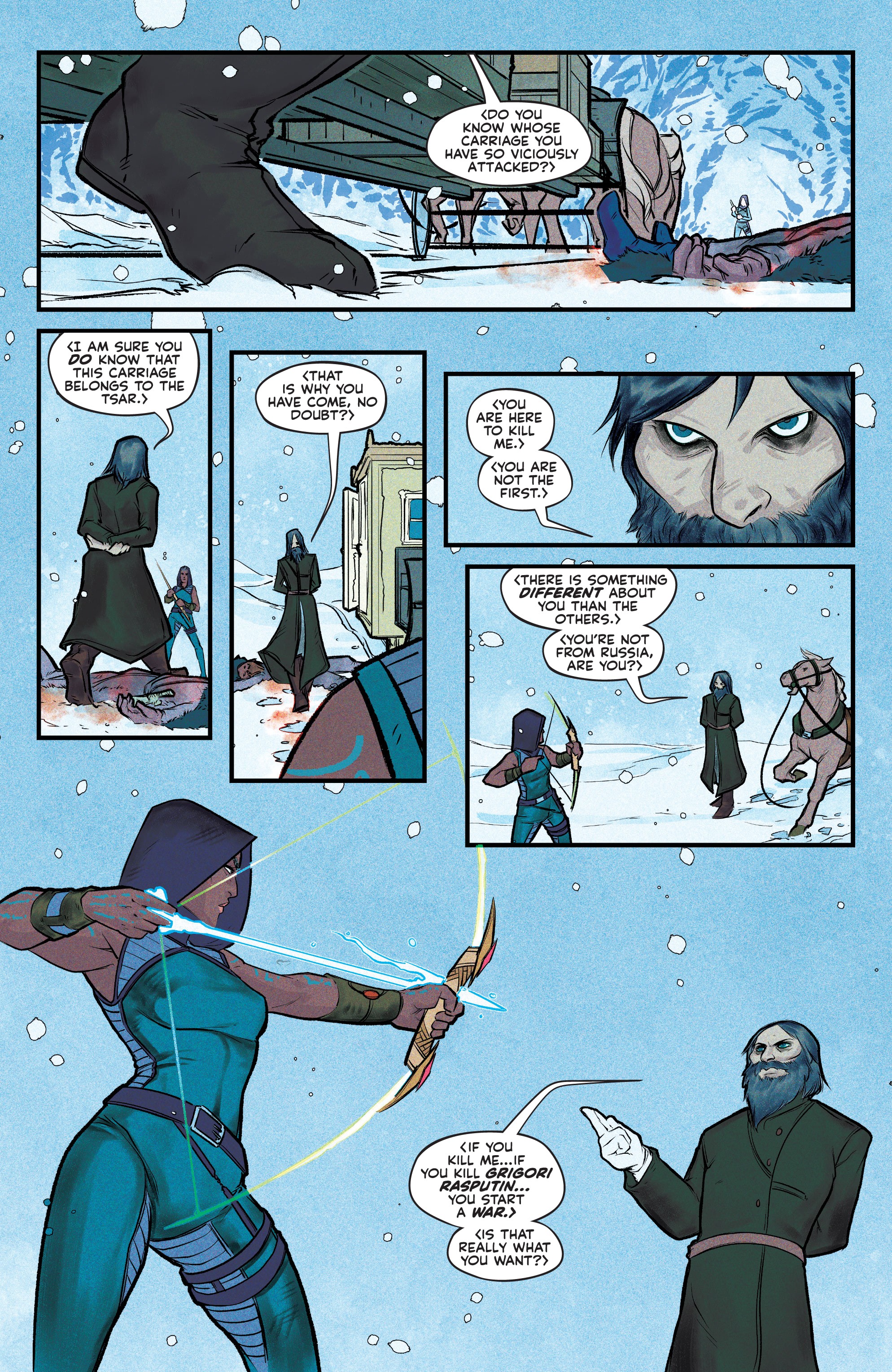 Read online Artemis and the Assassin comic -  Issue #1 - 7