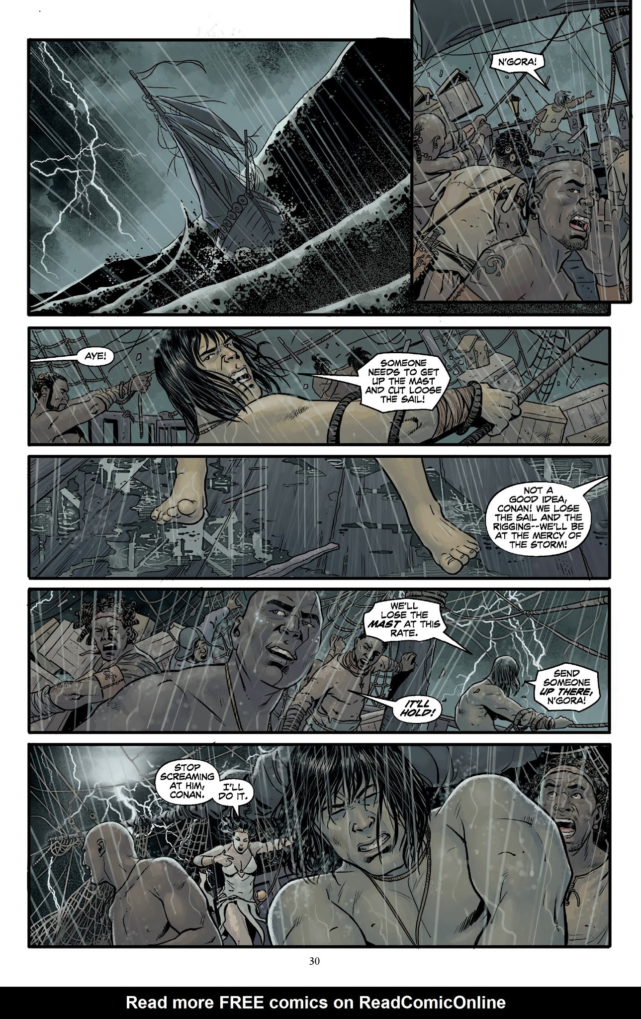 Read online Conan Omnibus comic -  Issue # TPB 6 (Part 1) - 30
