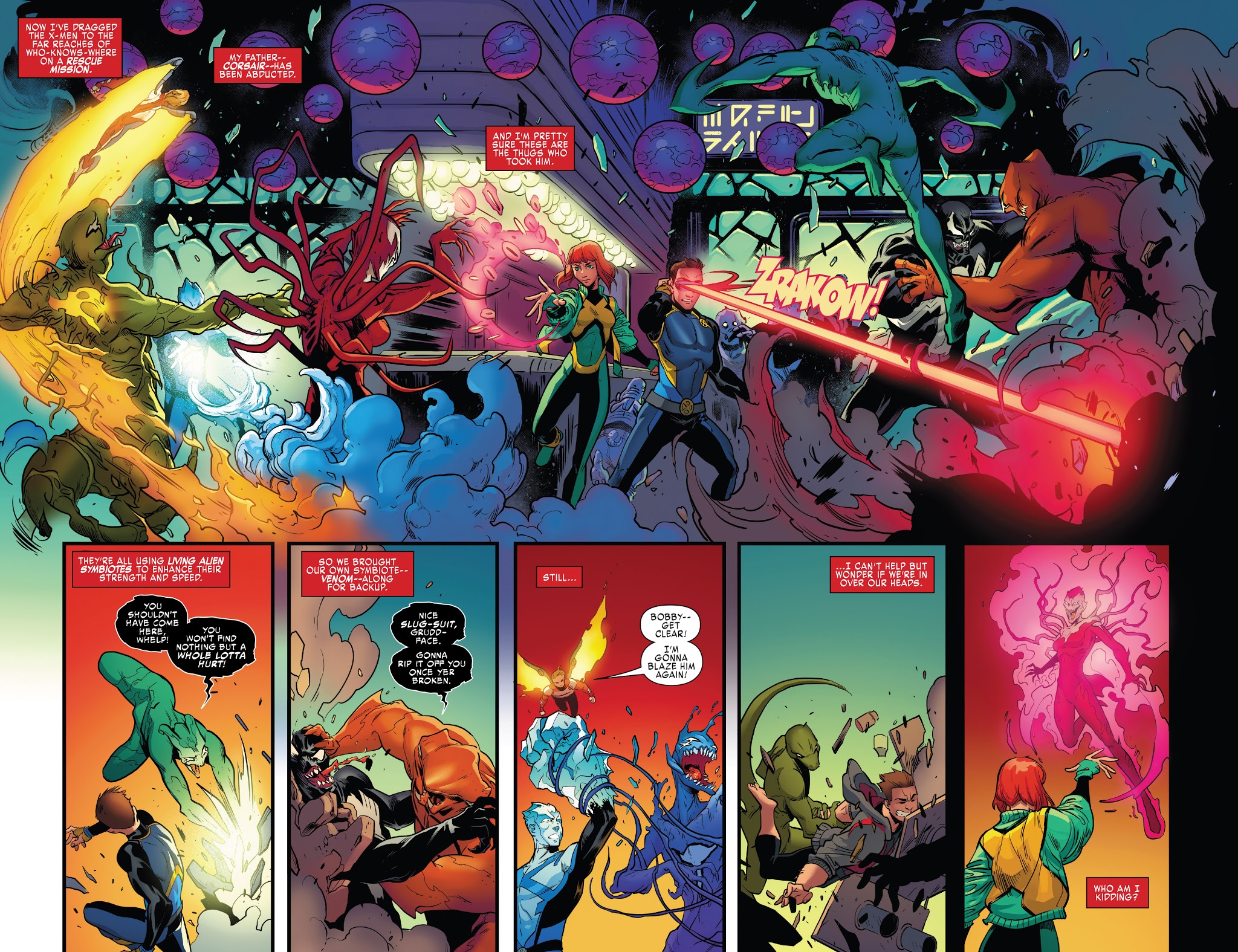 Read online X-Men: Blue comic -  Issue #21 - 4